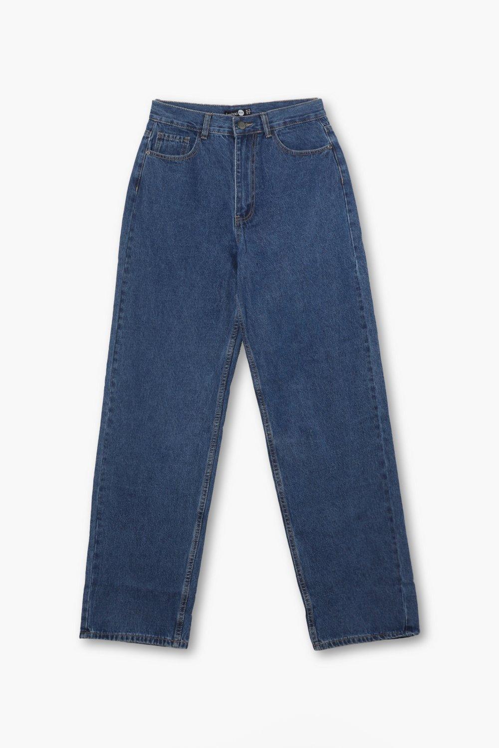 Tall High Rise Boyfriend Jeans | boohoo Tall High Rise Boyfriend Jeans | boohoo